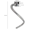 Miniatyrbillede 2 af 5: 7 Quart Dejgnskrogs Udskiftning Til KitchenAid Ksm7990 Ksm7581 Stativblander - Rustfrit Stål