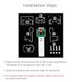 Miniatyrbilde 2 av 5: Akrylholder for Raspberry Pi 5MP Kameramodul (Transparent)