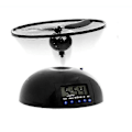Miniatyrbild 2 av 5: Flygande väckarklocka med LED-display, digital väckarklocka, snooze-funktion, flygande helikopterpropeller