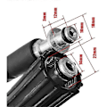 Pikkukuva 5 / 5: Sopii Karcher K2 K3 K4 K5 6M / 8M / 10M painepesuriletkuun 8M[D]