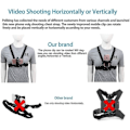 Miniatyrbilde 4 av 4: Universal mobilklemme for actionkamera Pov Gopro Samsung Iphone Holder & Stativ null ingen-WELLNGS