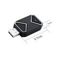 Miniatyrbild 2 av 5: Trådlös CarPlay-adapter Android Auto 2 i 1 Mini AI Box-adapter Bilar WiFi Röstassistent för tråd