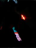2 stk. Dør Velkomstlys Led Ghost Shadow Projektor Lampe Auto Tilbehør til Vrs Logo Octavia A5 (2006 - 2013)[D] VRS
