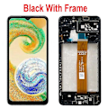 Miniatyrbilde 1 av 4: Tib 6,5'' Skjerm for Samsung Galaxy A04s A047f LCD-skjerm Berøringspanel Digitaliseringsutskifting for Samsung A04s LCD med ramme