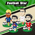 Miniatyrbillede 1 af 5: Fodbold Karakterbygning B Legetøj Samlet 's Legetøj Bygge B Legetøj