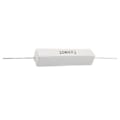 Miniatyrbillede 3 af 3: 2 stk. Trådviklet Keramisk Cementmodstand 8 Ohm 20W 5% White