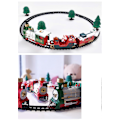 Miniatyrbilde 3 av 5: Lys og Lyd Juletogsett Jernbanespor Leketog Gave