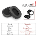 Miniatyrbilde 1 av 5: Øreputer for Pioneer Se-ms7bt Se-ms5t Ms7bt Ms5t Hodetelefoner Tilbehør Erstatning Øreputer Materiale Earpads