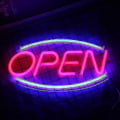 Miniatyrbild 1 av 5: Neonöppen skylt för butik med två ljuslägen [gratis frakt], xiangchongyaying [kk]