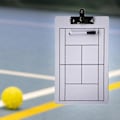 Miniatyrbilde 3 av 5: Tennis Treningsbrett Strategi Taktik Klippbrett Profesjonelt 35x22cm Visningsbrett Spill Spillplan Demonstrasjon Taktikkbrett
