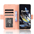 Pikkukuva 3 / 5: Oppo Find N3 5G / OnePlus Open - PU-nahkainen suojakotelo korttipaikoilla ja telineellä