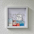Miniatyrbild 2 av 5: Reseäventyr Samlarbox, Förvaringslåda för Biljetter, Spargris för Vykoortssouvenirer, Fotoram, Spargris, l[D]
