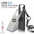 Miniatyrbilde 2 av 5: 128/256/512GB/1TB/2TB USB-minnepenn Vanntett Stor Kapasitet Metall Høy Hastighet USB 3.0 Flash Stick for Datamaskin Grey 512GB