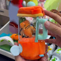 Miniatyrbilde 4 av 5: Morsom snor-roterende plusj-leketøy, 6 tommer gulrotblender plusj Carrot doll