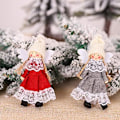 Miniatyrbillede 1 af 5: Julepynt dukker, juletræspynt