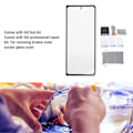 Miniatyrbild 4 av 4: Skärmbyte för Galaxy Z Fold 4 5G F936 Professionell Yttre Lins Glasskärm med Adhes[D]
