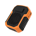 Pikkukuva 1 / 5: Uusi 6000mAh kannettava vyötäröklipsituuletin, vyötuuletin, vahva ilmavirta, 3 nopeutta, ladattava vyöklipsituuletin USB-portilla[D] orange