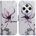 Miniatyrbillede 1 af 5: Pengepung til Xiaomi Poco C75 4G/Redmi 14R 5G/14C 4G med Mønsterprint i Læder Multicolor Style E
