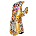 Miniatyrbild 1 av 5: Barn Thanos Handskar Infinity Gauntlet Med LED-Ljus Avengers 4 Cosplay Leksak [HK]