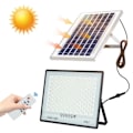 Miniatyrbillede 1 af 5: Solcellelamper Udendørs Have LED Reflektor Havebygninger Sollys IP67 Vandtæt Lampe Spotlight Nødlys Væglampe(D) size,color WHITE