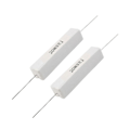 Miniatyrbild 1 av 3: 2 st Tråd lindade Keramiska Cement Resistor 8 Ohm 20W 5% White