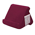 Pikkukuva 1 / 4: Tablettityynyn Teline Monikulmainen Vaahtomuovipidike Sylituki Tyyny Tablettipuhelimelle - XinHan[D] Wine Red