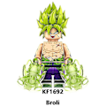Miniatyrbillede 5 af 5: 8 stk. Dragon Ball Figurer Byggeklodssæt, Minifigurer Karakterer Samle Legetøj Børnegaver Hjem Dekoration
