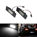 Miniatyrbillede 3 af 5: Til - 1 6 Z-serie E81 E87 E63 E64 Z4 Mini LED Ingen Fejl Nummerpladelys 63267165735 6326 Black