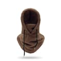 Vinter Sherpa Hooded Balaclava Termisk Isolerad Mask Storlek L Medium 1PC[D] Dark Brown