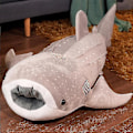 Miniatyrbild 1 av 5: Plushleksak Hajval, Marin Liv grey 75cm 0.45kg