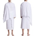 Miniatyrbild 5 av 5: Ihram Ehram Ahram för män för Hajj och Umrah 2 handdukar