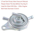 Pikkukuva 5 / 5: Polttoainepumppu Petcock Helppo Asentaa Gy6 50cc 150cc Polttoaineporttipumppu 2 Polttoaineportti[D]