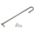 Miniatyrbillede 1 af 5: Ny Tiltstang Assy i Rustfrit Stål Passer Til 2-Takts 9,9 /15 /18hk Udenbordsmotor 6e0-43160-00-00[C]
