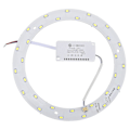 Miniatyrbilde 2 av 3: 15W 220V-240V SMD 5730 30-LED Magnetisk Sirkulær LED Panel Bar Lampe LED Taklampe (Rent Hvit Lys)