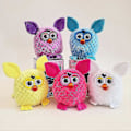 Miniatyrbillede 3 af 3: Sød Elektrisk Talende Furby Elver Plyslegetøj Elektronisk Kæledyr Ugle Legetøj 15cm[D]