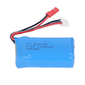 Miniatyrbillede 3 af 5: Fjernbetjeningsbåd Lithium Batteri 7.4V 1100mAH RC Skibsbatteri til WLtoy A949 A959 A969[D]