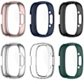 Pikkukuva 4 / 4: Fitbit Sense 2 PC+ Karkaistu kalvo Integroitu suojakotelo Fitbit Sense 2:lle[D] Green