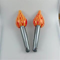 Miniatyrbilde 3 av 4: Oppblåsbar Fakkelpinne Flamme Lommelykter Olympiske Konkurranse Rekvisitter Pinne [kk] 2pc