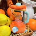 Miniatyrbilde 3 av 5: Morsom snor-roterende plusj-leketøy, 6 tommer gulrotblender plusj Carrot doll