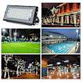 Miniatyrbild 3 av 4: 50W IP65 Vattentät Utomhus LED Strålkastare [D] Cool White