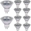 Halogenlampor 20w 12v GU4 Sockel 2800k Varmvit Dimbar, 10-pack XC