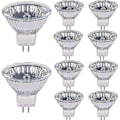 Miniatyrbild 1 av 4: Halogenlampor 20w 12v GU4 Sockel 2800k Varmvit Dimbar, 10-pack XC