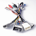 Miniatyrbilde 1 av 3: Bilradio Stereo Ledningsnett Adapterkabel Android 16-pin For Honda Civic Crv 2012-2015 Canbus Rattskontroll