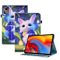 Miniatyrbild 1 av 5: Läder Smartfodral för Lenovo Tab M11 / Xiaoxin Pad 11 2024 Cute Rabbit