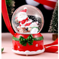 Miniatyrbild 2 av 6: Juldröms kristallklot prydnadsföremål musikbox musikbox liten flicka barns födelsedagspresent