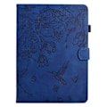 Miniatyrbild 2 av 5: Präglad Läderfodral för Lenovo Tab M9 Dark Blue