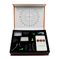 Miniatyrbild 1 av 5: Fysiskt optiskt kit, laboratorieutrustning, optisk konkav konvex lins, prismaset, optisk testlåda [D]