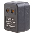Miniatyrbild 3 av 5: Nyaste Spänningsomvandlare Adapter 110V US till 220V US EU Svart 1 st