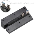 Miniatyrbillede 5 af 5: 5 Ports USB Hub til PS4 Højhastighedsoplader Controller Splitter Udvidelsesadapter