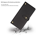 Miniatyrbild 4 av 5: Läderfodral med stativ för Samsung Galaxy A15 5G, kortfack Black